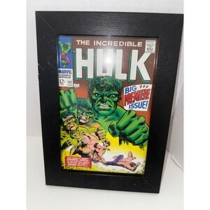 Marvel Incredible Hulk 102 Limited Edition Autograph Stan Lee Excelsior Print